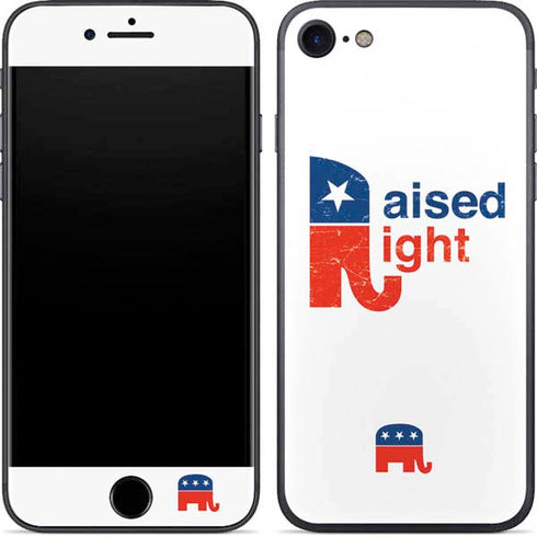 Raised Right iPhone 8 Skin