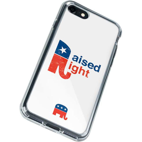 Raised Right iPhone SE (2nd & 3rd Gen) Clear Case