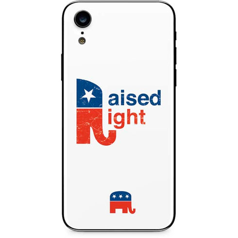 Raised Right iPhone XR Skin