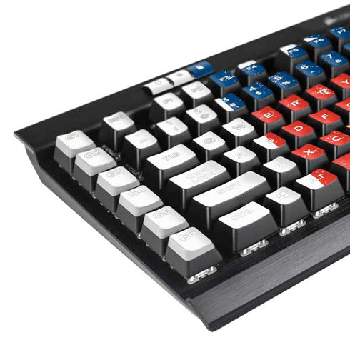 Raised Right K95 RGB PLATINUM Mechanical Gaming Keyboard Skin