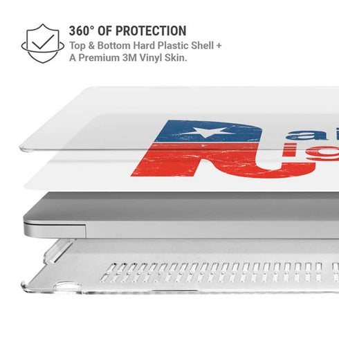 Raised Right MacBook Pro 16in (2019-20) Case plus Skin