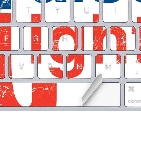 Raised Right Magic Keyboard Skin