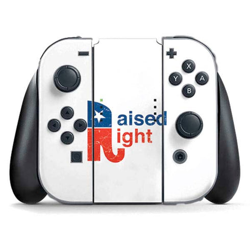 Raised Right Nintendo Switch (2017-2021) Joy-Con Controller Skin