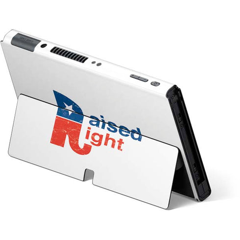 Raised Right Nintendo Switch OLED (2021) Skin