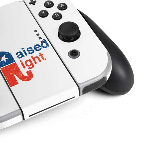 Raised Right Nintendo Switch OLED (2021) Skin
