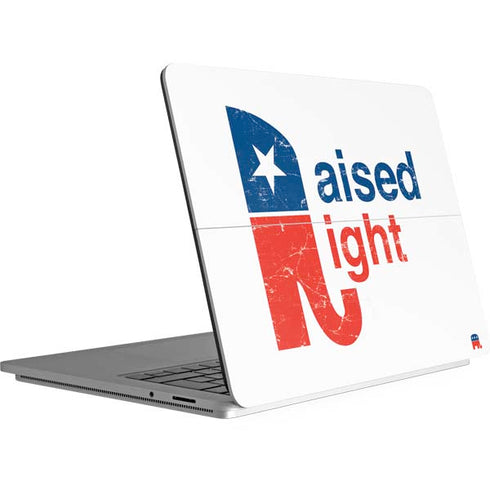 Raised Right Surface Laptop Studio Skin