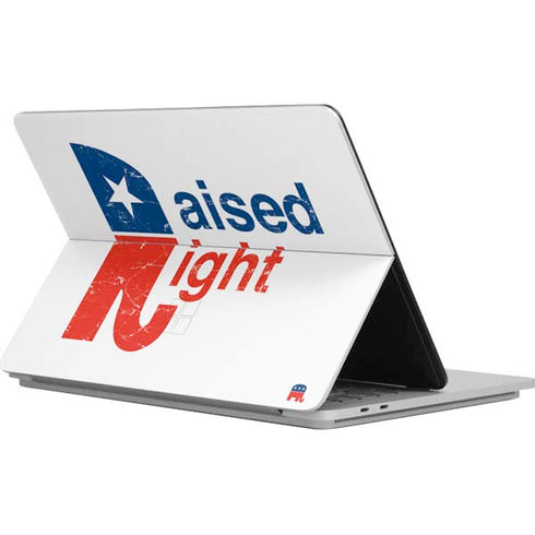 Raised Right Surface Laptop Studio Skin