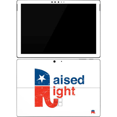 Raised Right Surface Pro 7 Skin