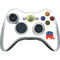 Raised Right Xbox 360 Wireless Controller Skin
