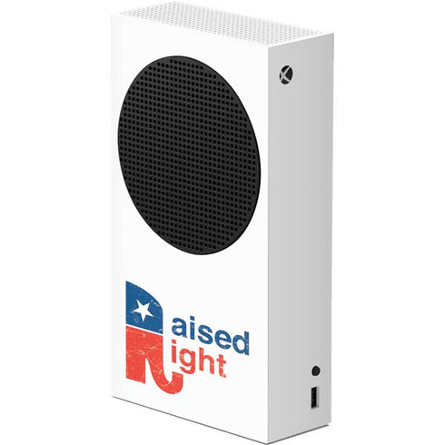 Raised Right Xbox Series S Console Skin