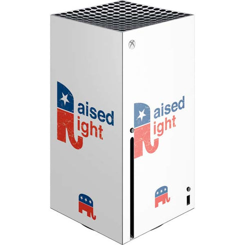 Raised Right Xbox Series X Console Skin