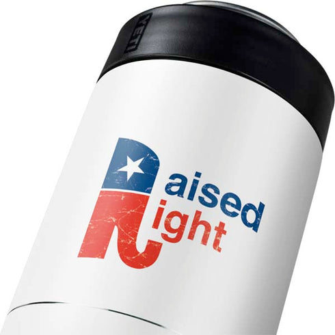Raised Right Yeti Colster Can Insulator Skin