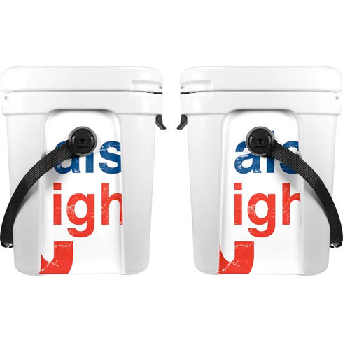 Raised Right YETI Roadie 24 Hard Cooler Skin
