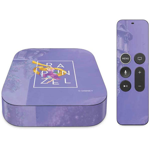 Disney Princess Rapunzel and Pascal Apple TV Skin
