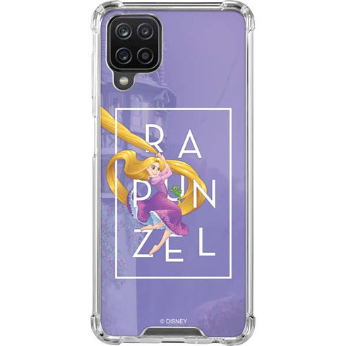 Disney Princess Rapunzel and Pascal Galaxy A12 Clear Case