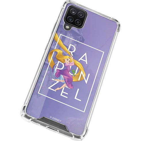 Disney Princess Rapunzel and Pascal Galaxy A12 Clear Case
