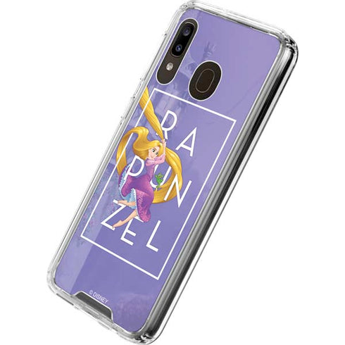 Disney Princess Rapunzel and Pascal Galaxy A30 Clear Case
