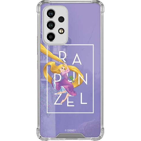 Disney Princess Rapunzel and Pascal Galaxy A53 5G Clear Case