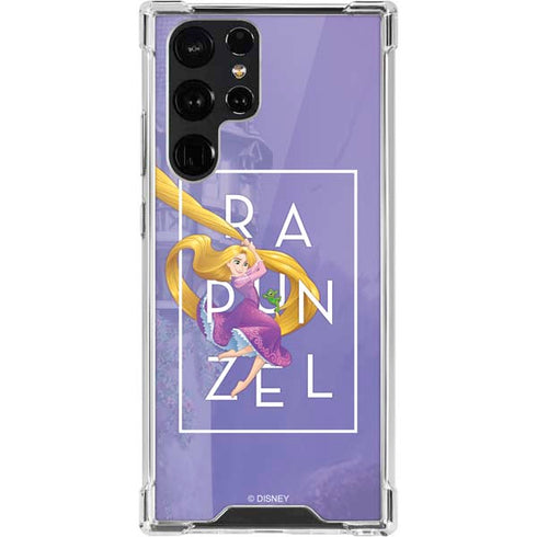 Disney Princess Rapunzel and Pascal Galaxy S22 Ultra Clear Case