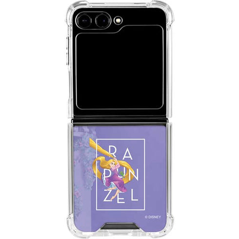 Disney Princess Rapunzel and Pascal Galaxy Z Flip5 5G Clear Case