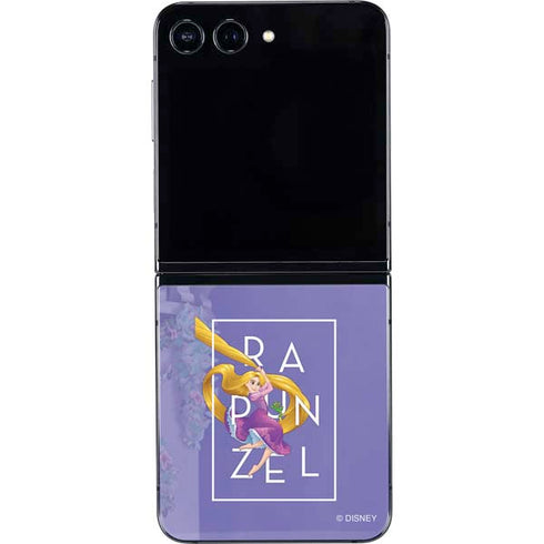 Disney Princess Rapunzel and Pascal Galaxy Z Flip5 5G Skin