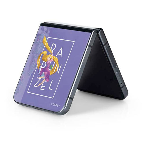 Disney Princess Rapunzel and Pascal Galaxy Z Flip5 5G Skin