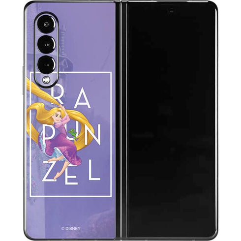 Disney Princess Rapunzel and Pascal Galaxy Z Fold3 5G Skin