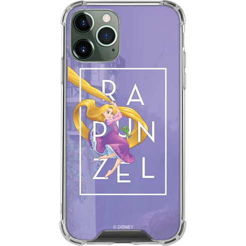 Disney Princess Rapunzel and Pascal iPhone 12 Pro Clear Case