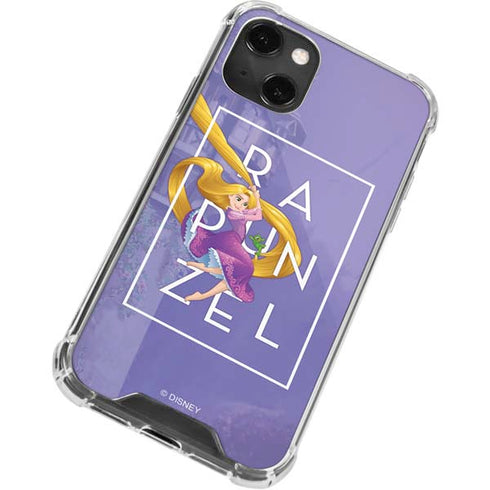 Disney Princess Rapunzel and Pascal iPhone 13 Mini Clear Case