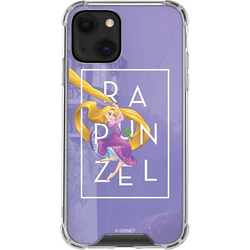 Disney Princess Rapunzel and Pascal iPhone 14 Plus Clear Case