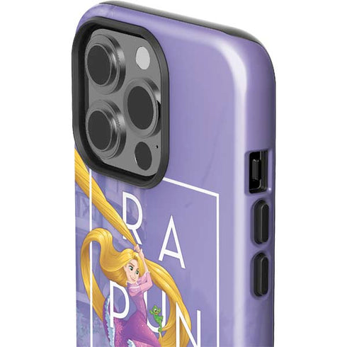 Disney Princess Rapunzel and Pascal iPhone 14 Pro Impact Case