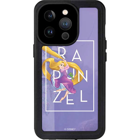 Disney Princess Rapunzel and Pascal iPhone 14 Pro Waterproof Case