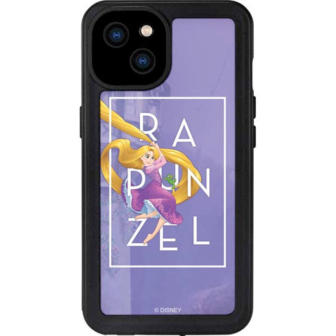 Disney Princess Rapunzel and Pascal iPhone 15 Plus Waterproof Case