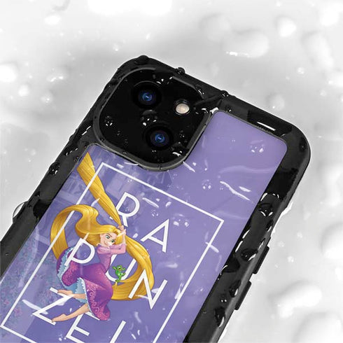 Disney Princess Rapunzel and Pascal iPhone 15 Plus Waterproof Case