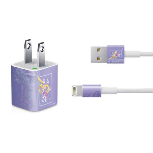 Disney Princess Rapunzel and Pascal iPhone Charger (5W USB) Skin