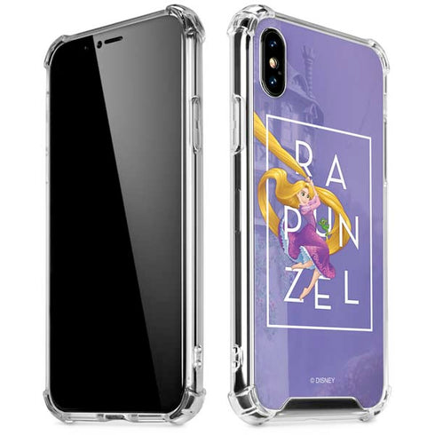Disney Princess Rapunzel and Pascal iPhone XS Max Clear Case