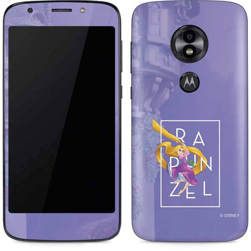 Disney Princess Rapunzel and Pascal Moto E5 Play Skin
