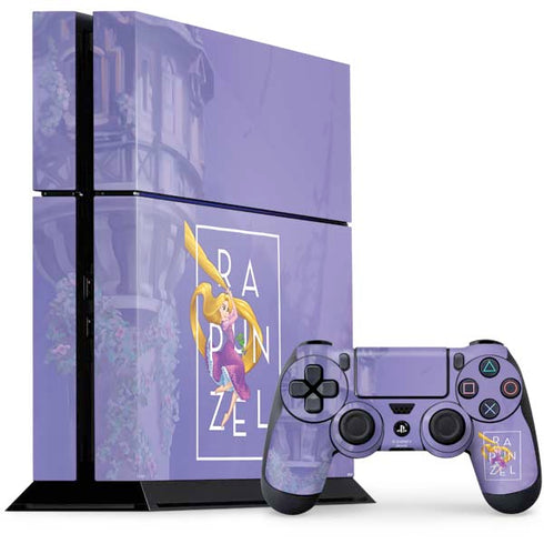 Disney Princess Rapunzel and Pascal PS4 Console and Controller Bundle Skin