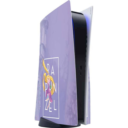 Disney Princess Rapunzel and Pascal PS5 Console Skin
