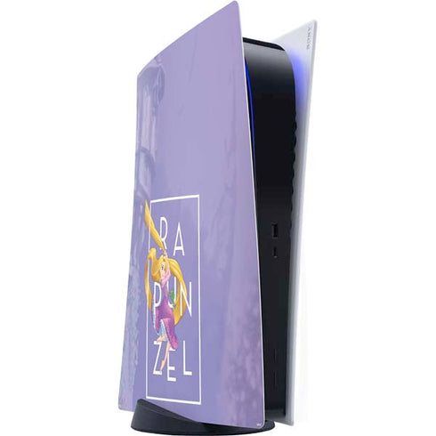Disney Princess Rapunzel and Pascal PS5 Digital Edition Console Skin