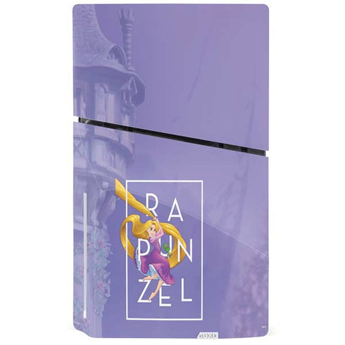 Disney Princess Rapunzel and Pascal PS5 Slim Disk Console Skin