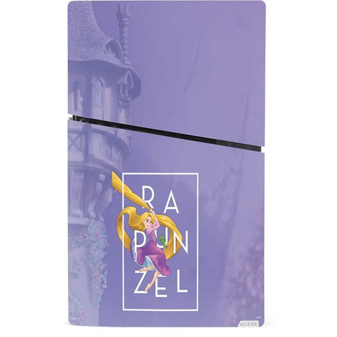 Disney Princess Rapunzel and Pascal PS5 Slim Digital Edition Console Skin