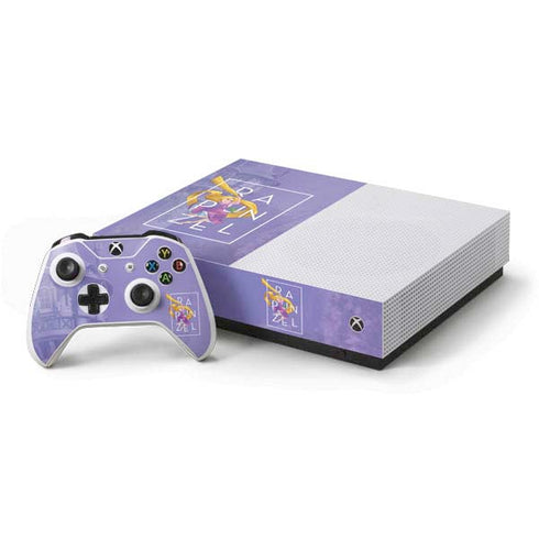 Disney Princess Rapunzel and Pascal Xbox One S All-Digital Edition Bundle Skin