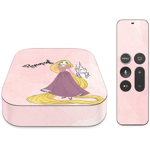 Disney Princess Rapunzel Art Apple TV Skin