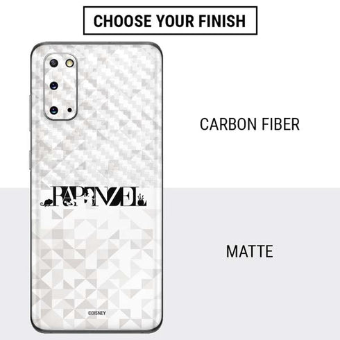 Disney Princess Rapunzel Chromatic Galaxy S20 Skin