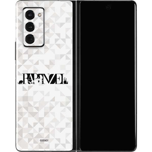 Disney Princess Rapunzel Chromatic Galaxy Z Fold2 5G Skin