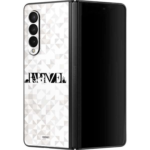 Disney Princess Rapunzel Chromatic Galaxy Z Fold3 5G Skin