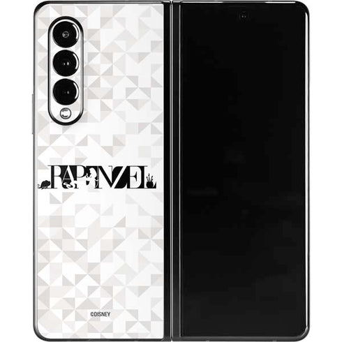 Disney Princess Rapunzel Chromatic Galaxy Z Fold3 5G Skin