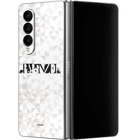 Disney Princess Rapunzel Chromatic Galaxy Z Fold4 5G Skin