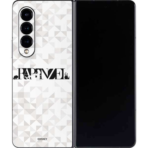 Disney Princess Rapunzel Chromatic Galaxy Z Fold4 5G Skin